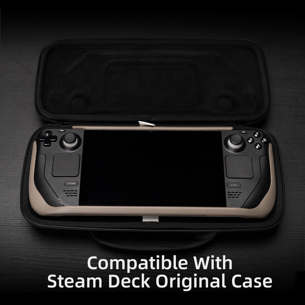 Skull & Co. Grip Case For Steam Deck (Black, Cayote Gray, Galactic Purple)