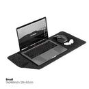 DeltaHub Minimalistic Felt Desk Pad (Dark Grey) (Small, Medium, Large) (DP-S-D, DP-M-D, DP-L-D)