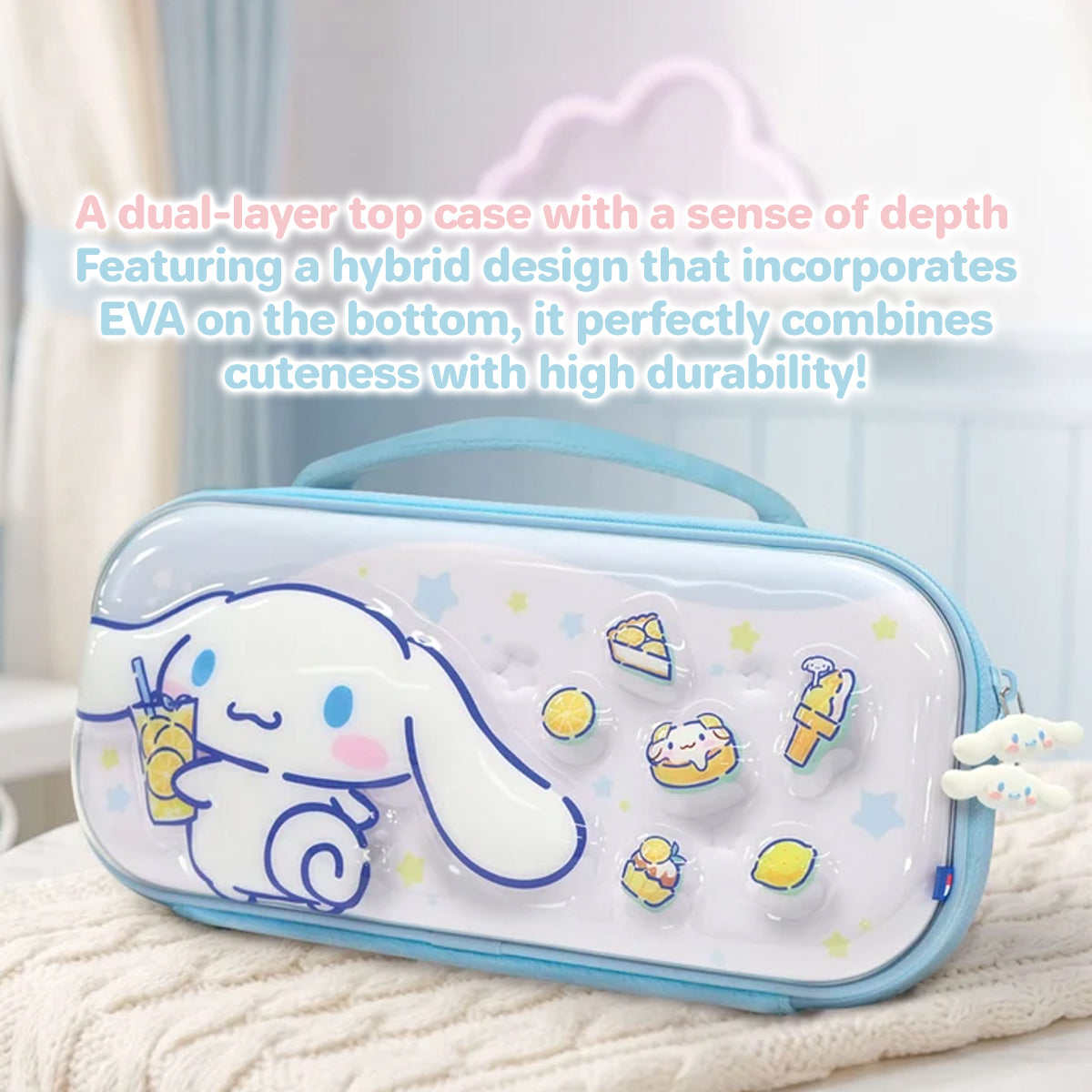Hori 3D Hybrid Hard Pouch for Nintendo Switch 2 (Cinnamoroll) (NSX-236A)