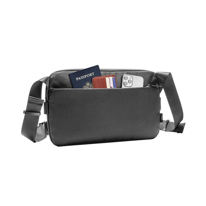 Tomtoc Explorer-T21 Slingbag With Minimalist EDC Design For 11-Inch Ipad Pro - M/7L (Black)