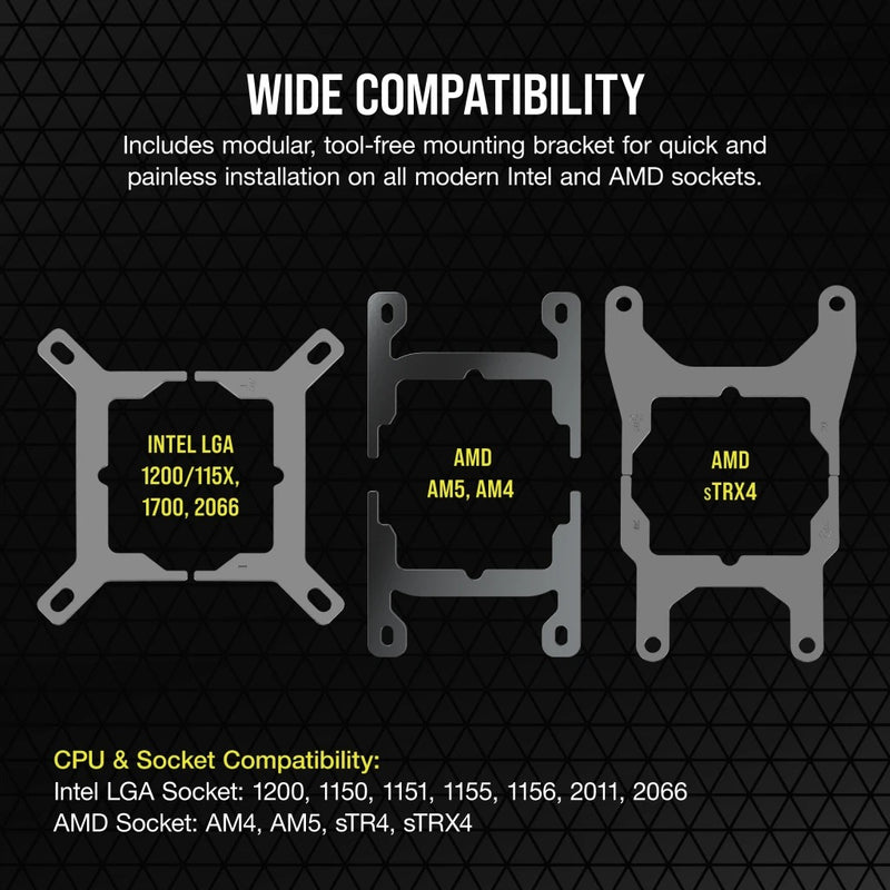 Corsair iCue H170i Elite LCD XT Display Liquid CPU Cooler