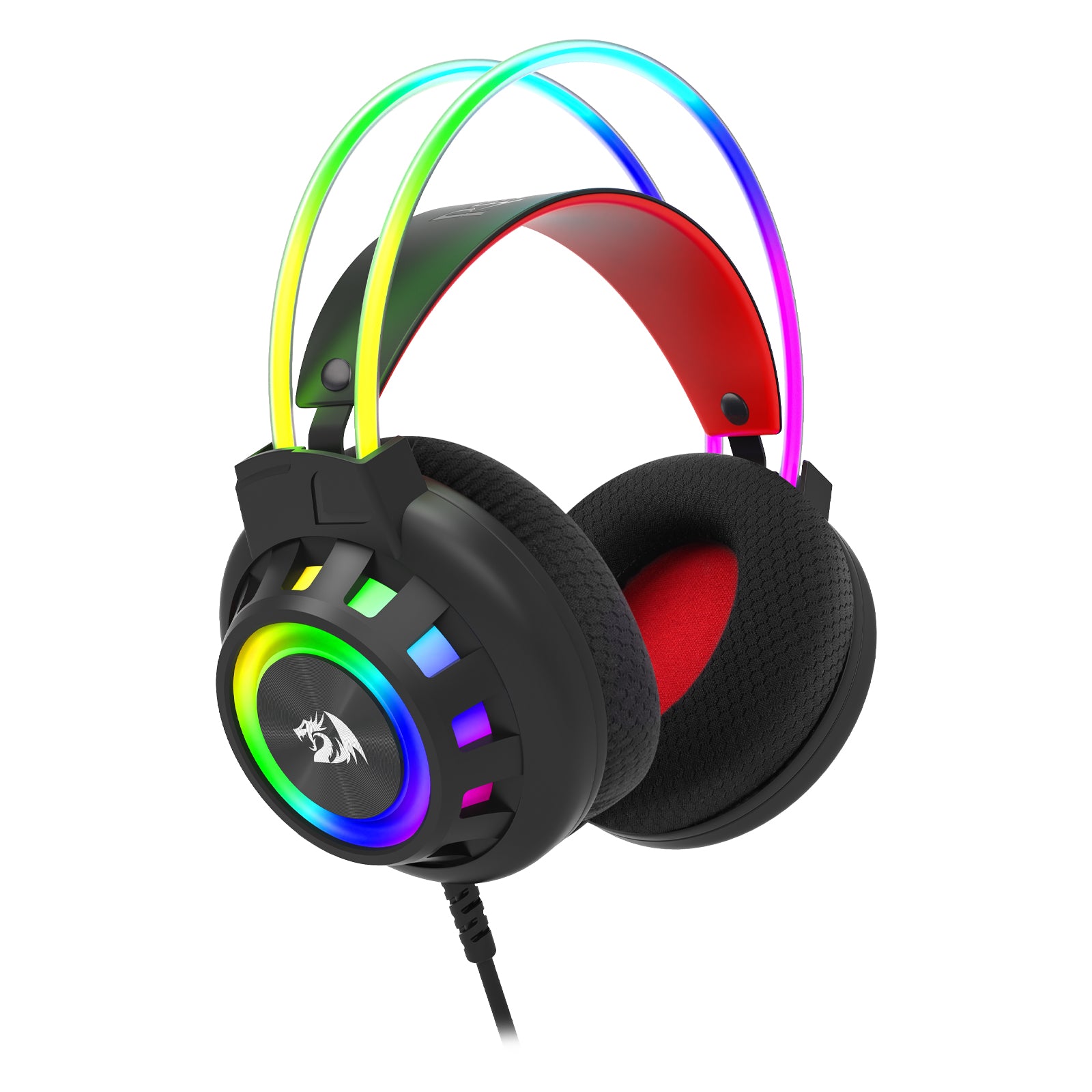 Redragon Circa H281 RGB Wired Gaming Headset (Black)