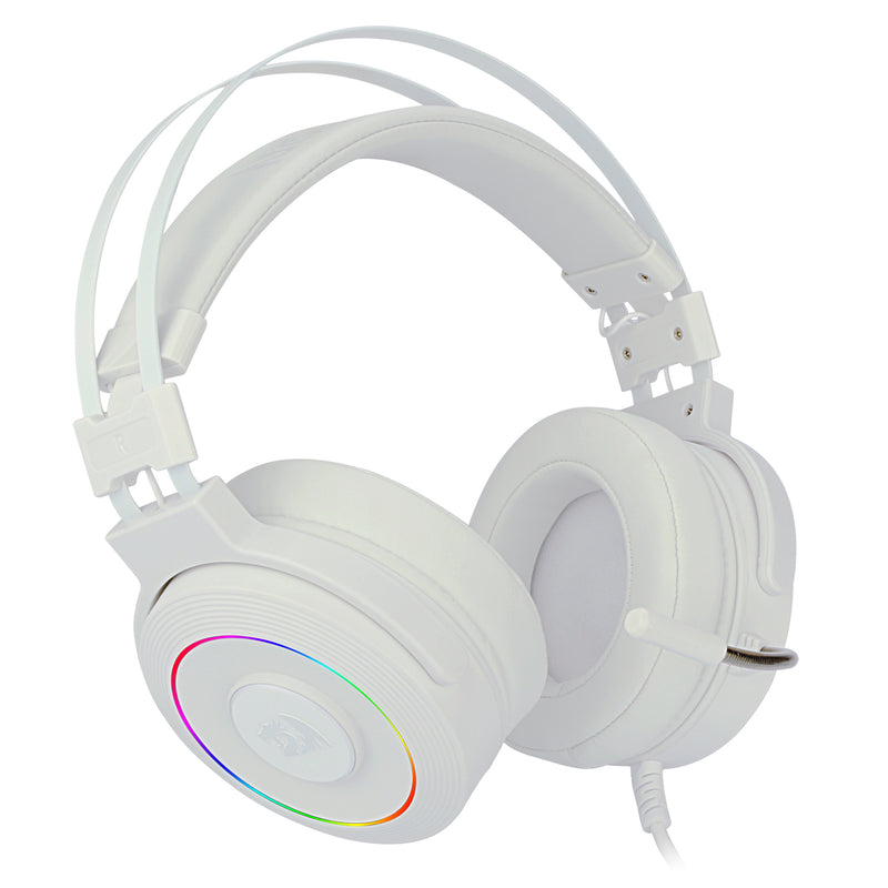 Redragon Lamia 2 Gaming Headset With Stand (White) (H320W-RGB)
