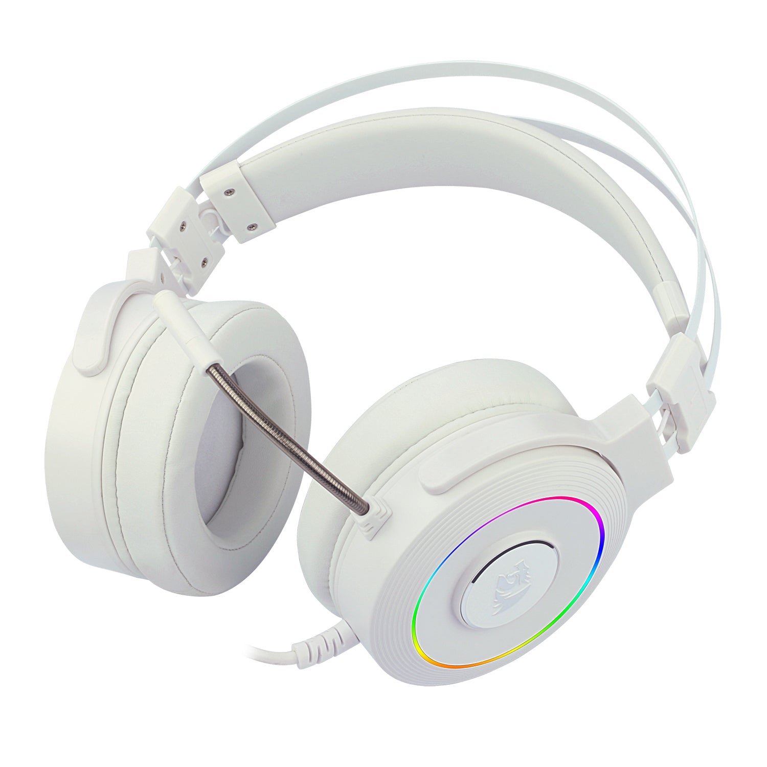 Redragon Lamia 2 Gaming Headset With Stand (White) (H320W-RGB)