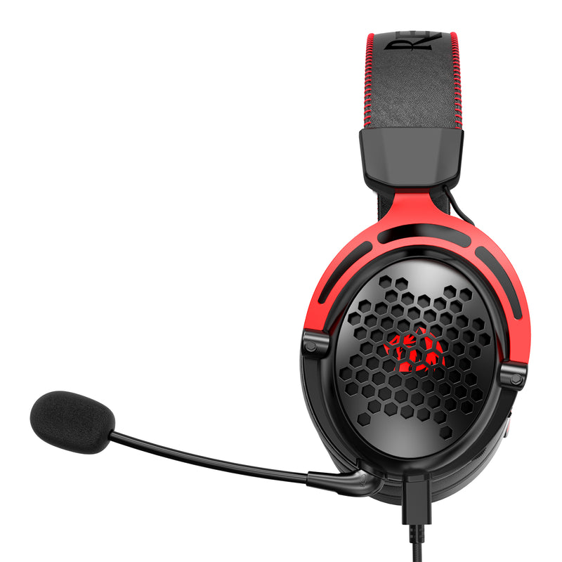 Redragon Diomedes Honeycomb Gaming Headset (Black) (H386)