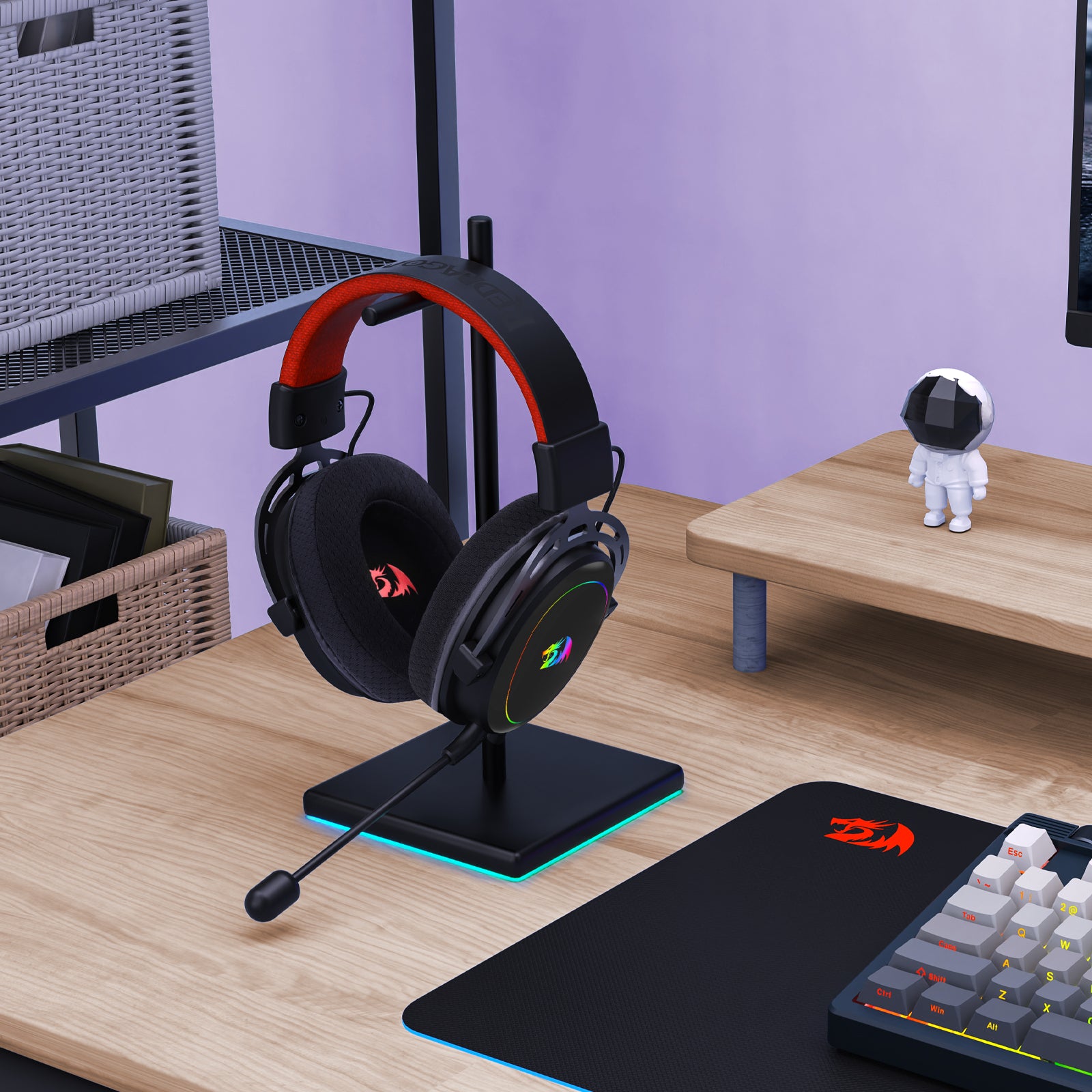 Redragon Cragblade H541-RGB Wired Virtual 7.1 Sound Gaming Headset