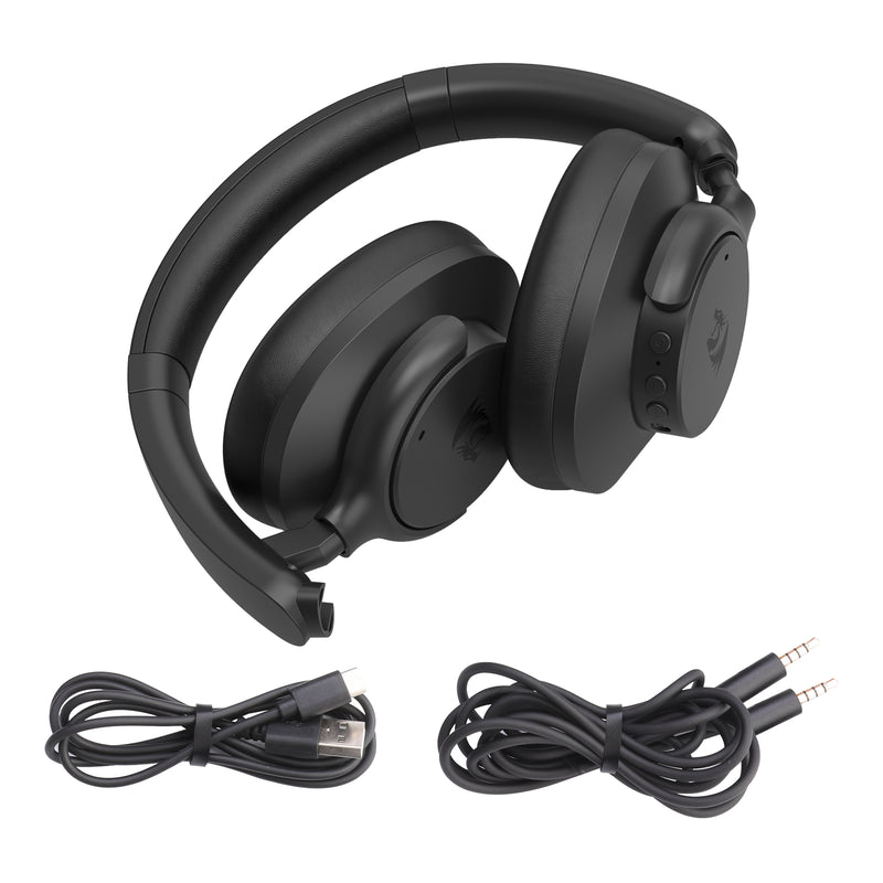 Redragon H610 Vibecore 600X ANC Bluetooth Headphone (Black)