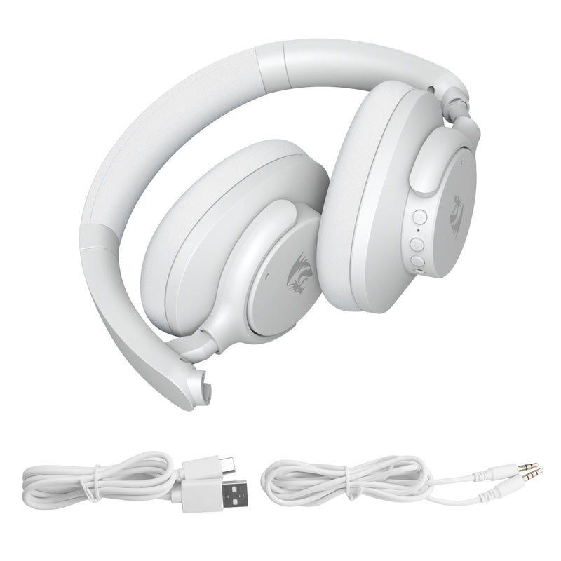 Redragon H610G Vibecore 600X ANC Bluetooth Headphone (Grey)