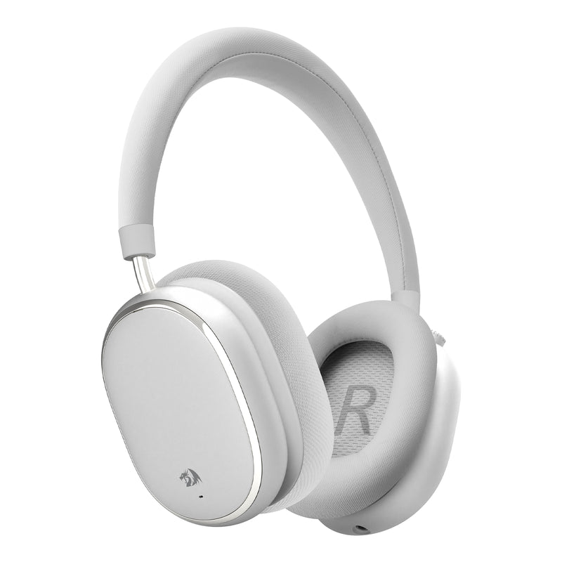 Redragon H620 Vibecore 700NC ANC Bluetooth/Wired Headphone (Silver/Grey)