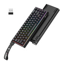 Onikuma MT603 Tri-Mode RGB 68 Keys Mechanical Keyboard (Black)