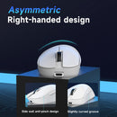 NacodeX x Ajazz NJ08 Triple Mode RGB Mouse (Black, White)