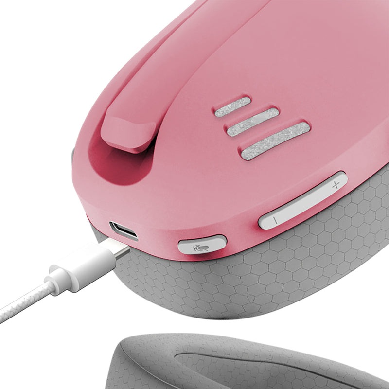 Redragon IRE Pro Ultra-Light Wireless Gaming Headset (Pink-Gray) (H848PK)