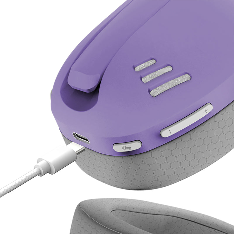 Redragon IRE Pro Ultra-Light Wireless Gaming Headset (Purple-Gray) (H848PL)