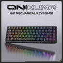 Onikuma G67 67-Key RGB Wired Hot-Swappable Mechanical Keyboard