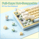 Onikuma MT707 Tri-Mode RGB 81 Keys Mechanical Keyboard