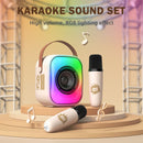 Onikuma L7 Wireless Smart Karaoke RGB Light Bluetooth Speaker Dual Wireless Microphone