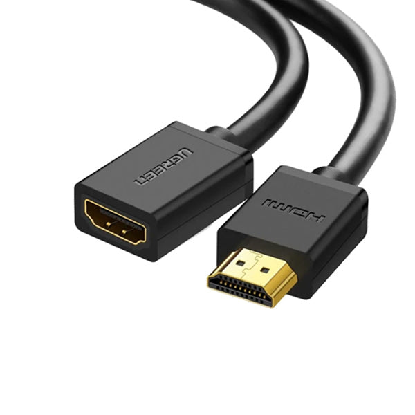 UGreen HDMI Male To Female Extension Cable - 2M (Black) (HD107/10142)