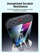 JSAUX Ultra Clear HD Tempered Glass Screen Protector 2-Pack for NSW 2