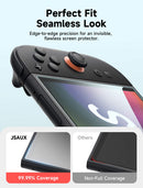 JSAUX Ultra Clear HD Tempered Glass Screen Protector 2-Pack for NSW 2