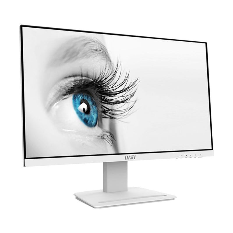 MSI Pro MP243XW 23.8" FHD 100Hz 1ms MPRT IPS Business & Productivity Monitor (White)