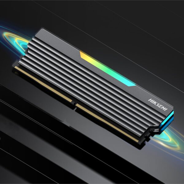 Hiksemi Future RGB Single 6000MHz DDR5 UDIMM Gaming Memory with Heatsi
