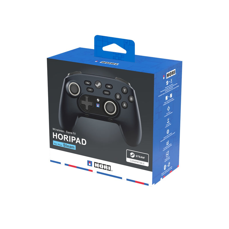 Hori Wireless Controller for Steam (Black) (HPC-055A)