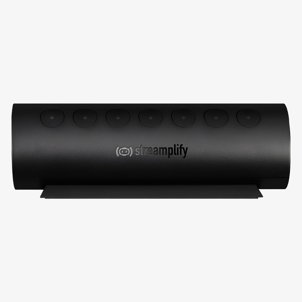 Streamplify Hub CTRL 7 7-Port RGB 3.0 USB Hub (Black)
