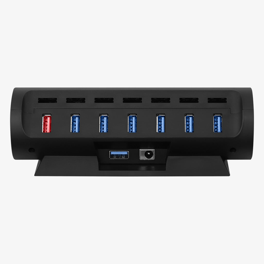 Streamplify Hub CTRL 7 7-Port RGB 3.0 USB Hub (Black)