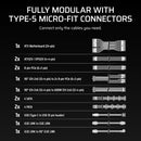 Corsair HX1000i SHIFT Fully Modular Platinum ATX Power Supply (CP-9020265-NA)