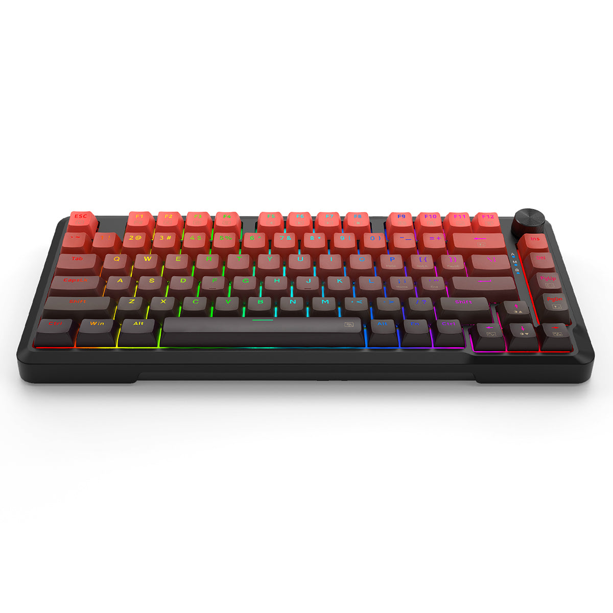 E-Yooso HZ-82 RGB 82-Keys Wired Mechanical Keyboard Gradient Red