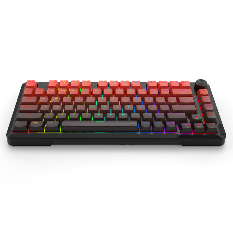 E-Yooso HZ-82 RGB 82-Keys Wired Mechanical Keyboard Gradient Red