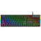 E-Yooso K-610 104 Keys Hot Swappable Wired Mechanical Keyboard Black (Blue Switch)
