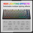 Onikuma G83 83-Key RGB Tri-Mode Hot-Swappable Mechanical Keyboard 