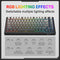 Onikuma G83 83-Key RGB Tri-Mode Hot-Swappable Mechanical Keyboard 