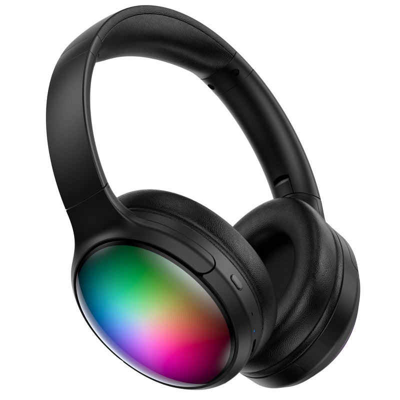 Onikuma B3 RGB with ANC Microphone Foldable Over-Ear Wireless Headphone (Black)
