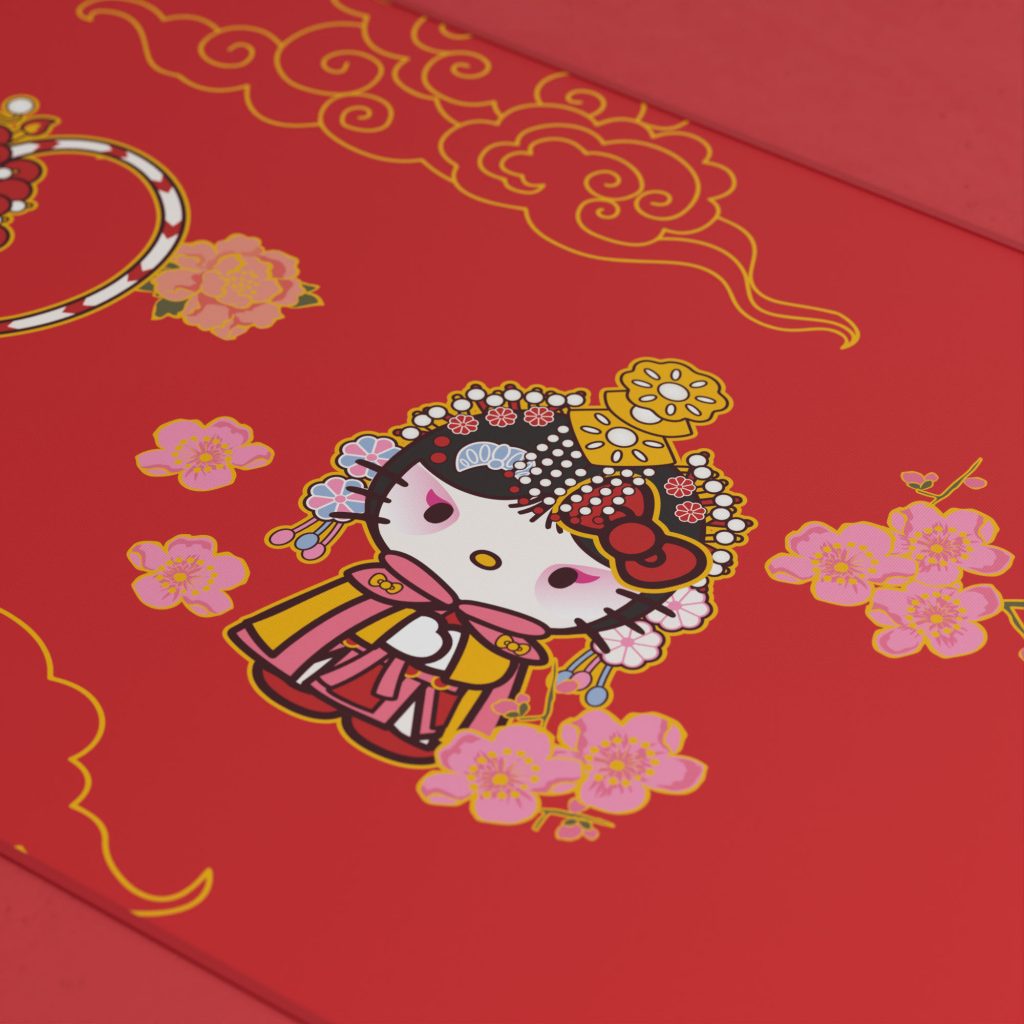 Akko Hello Kitty 5108S Peking Opera A Mousepad