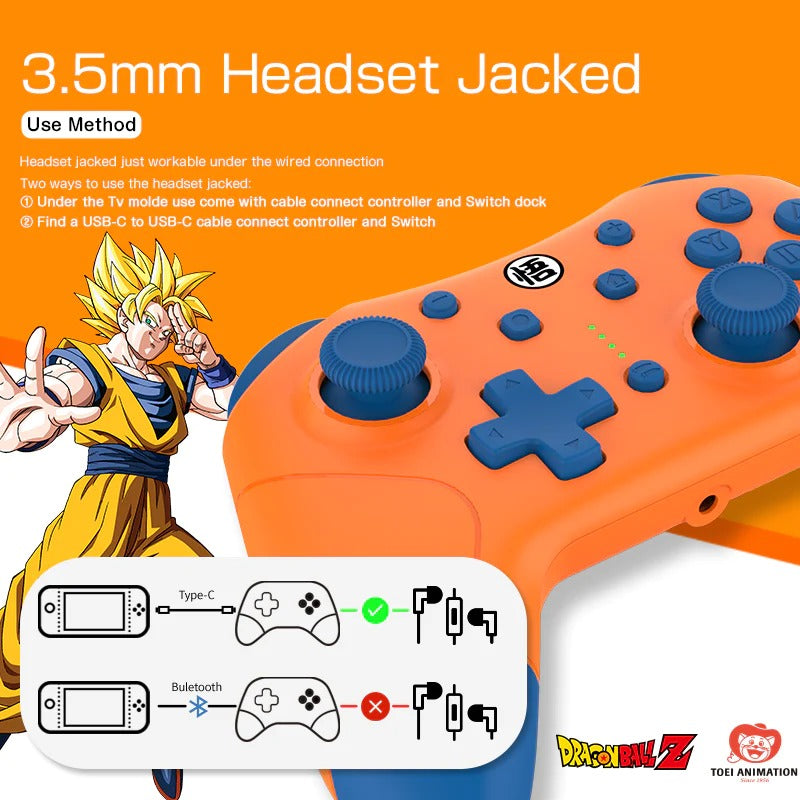 IINE Switch Macro Controller Dragon Ball Z FOR Switch / Switch Lite / Switch OLED (L783)