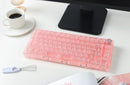 Monsgeek Ice 75 Multi-Mode RGB Hot-Swappable Transparent Mechanical Keyboard