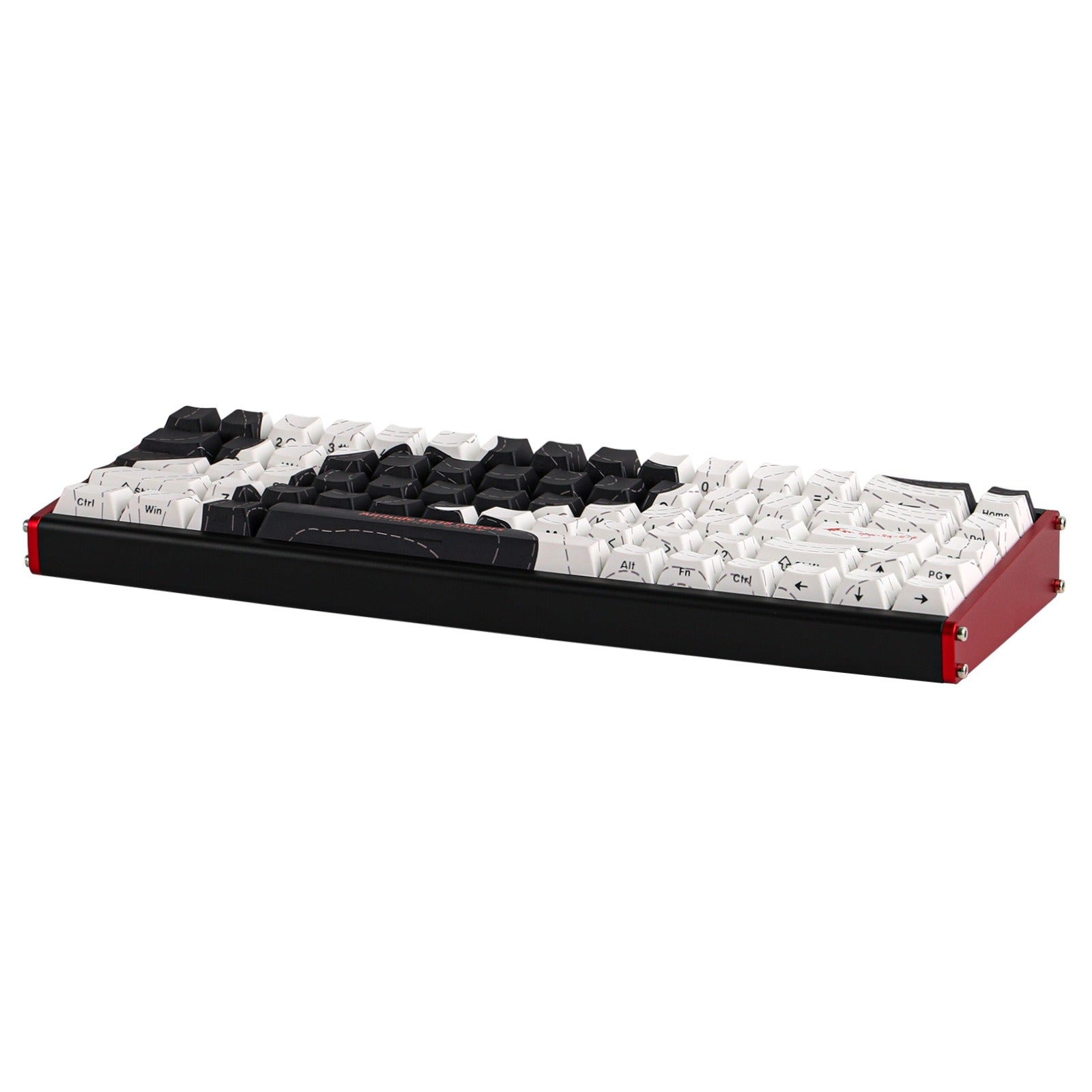 Ajazz ALUX68 Max RGB Wired 68-Keys Aluminum CNC Case Hot-Swappable Mechanical Keyboard