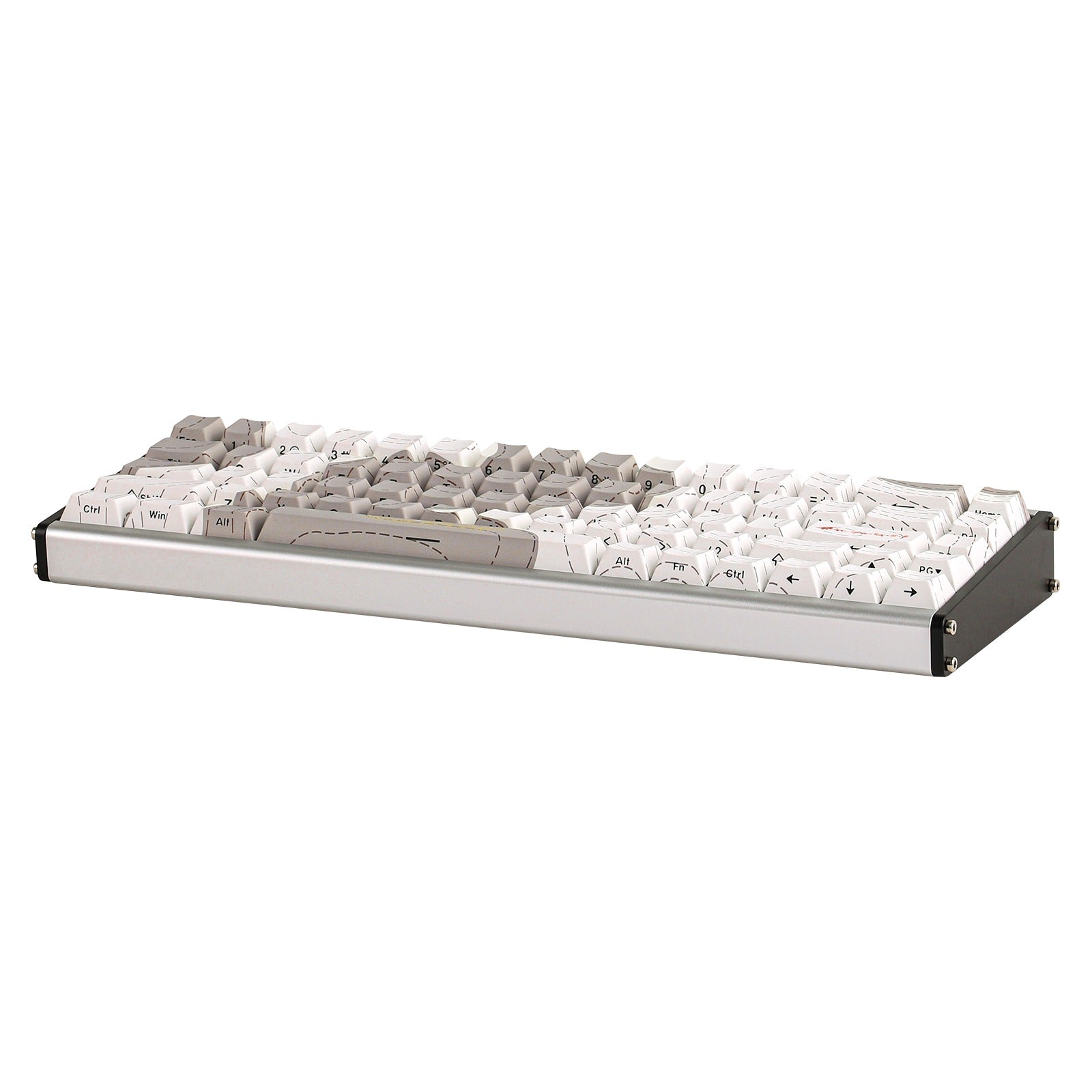 Ajazz ALUX68 Max RGB Wired 68-Keys Aluminum CNC Case Hot-Swappable Mechanical Keyboard