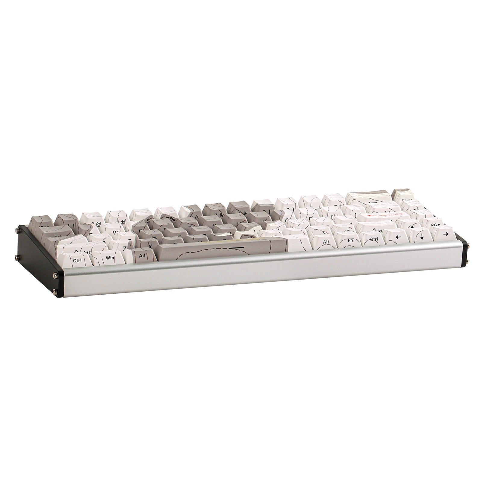 Ajazz ALUX68 Max RGB Wired 68-Keys Aluminum CNC Case Hot-Swappable Mechanical Keyboard