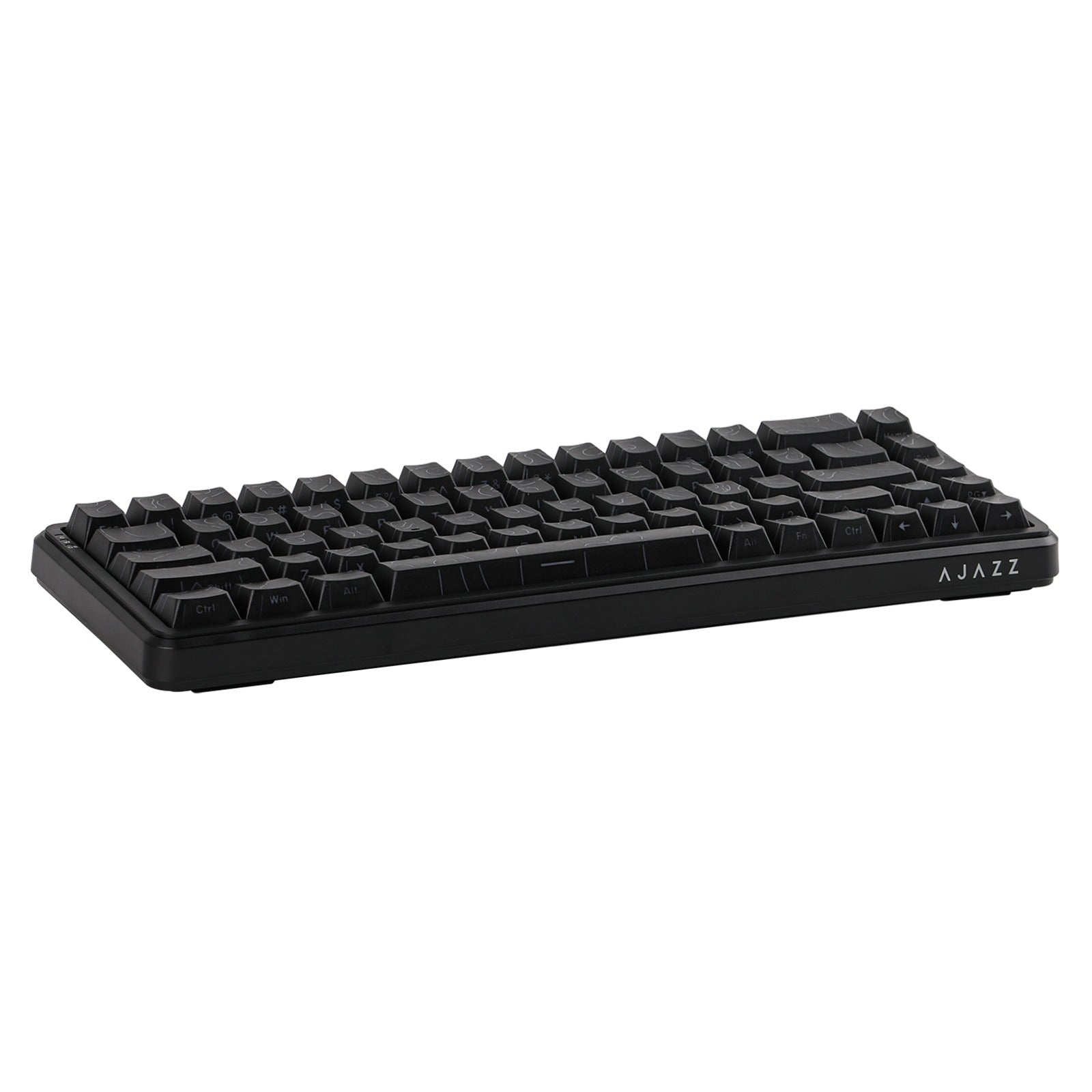 Ajazz AK680 Max RGB Wired 68-Keys Gasket-Mounted Hot Swappable Mechanical Keyboard (Contour Black) (Magnetic Grain Hifi Switch)