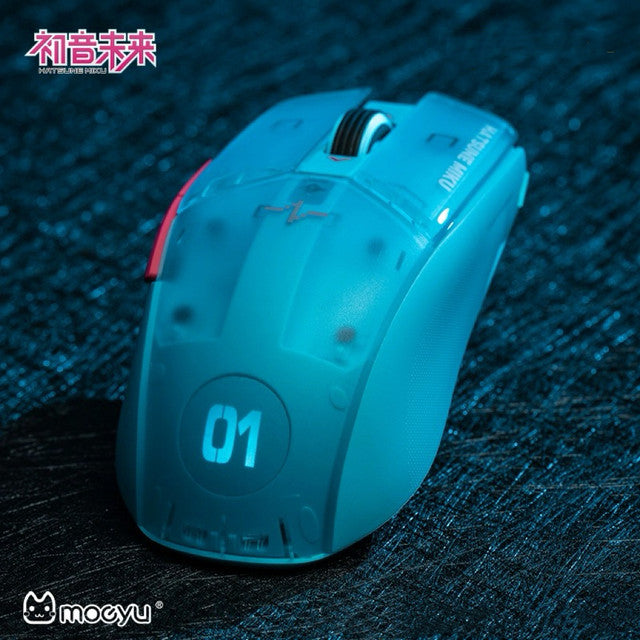 Moeyu x Machenike x Hatsune Miku Collab Heart of Esports Gaming Mouse