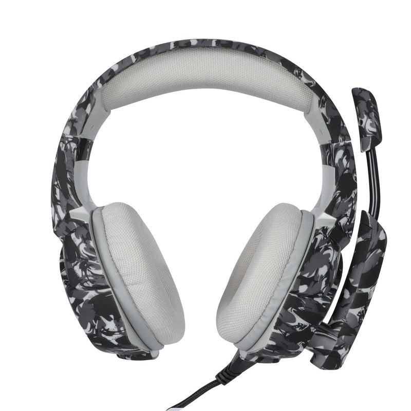 Onikuma K5 Gaming Headset With Mic And Noise Cancelling (Camouflage Grey)
