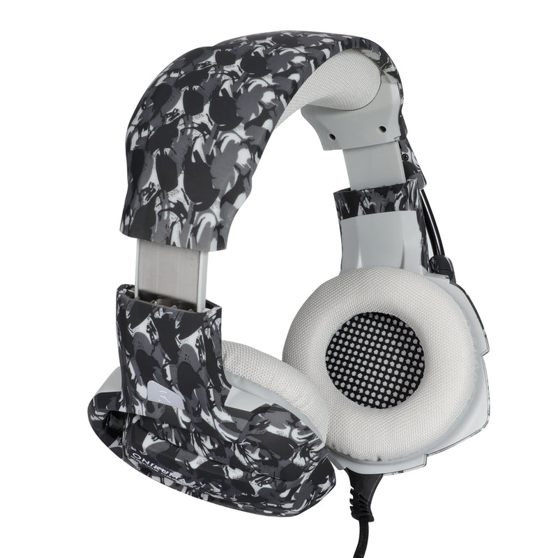 Onikuma K5 Gaming Headset With Mic And Noise Cancelling (Camouflage Grey)