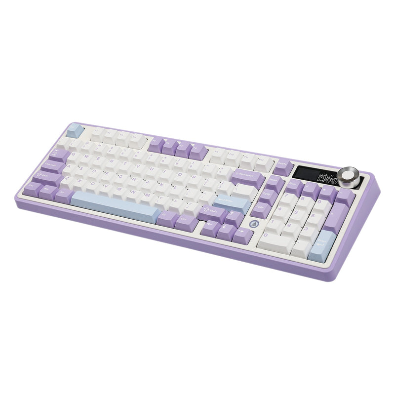 Ajazz AK980 RGB Tri-Mode 98% 97-Keys Gasket-Mounted Hot-Swappable Mechanical Keyboard