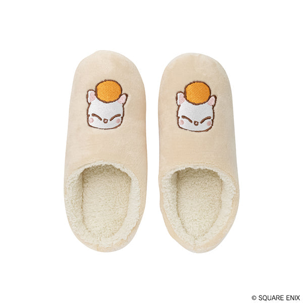 Final Fantasy XIV Fluffy Slippers (Moogle)