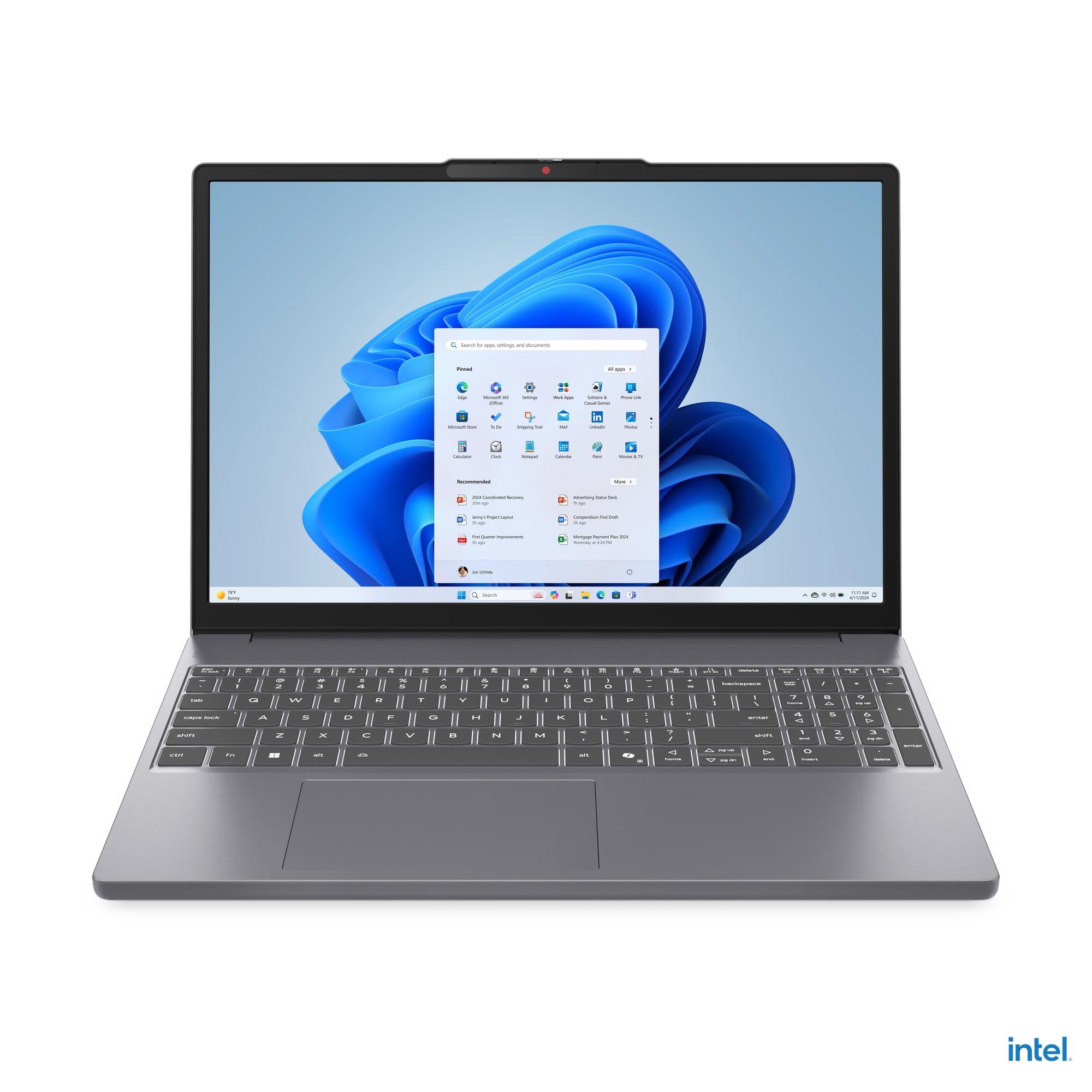 Lenovo IdeaPad Slim 3 15IRH10 83K10174PH Laptop (Luna Grey) 