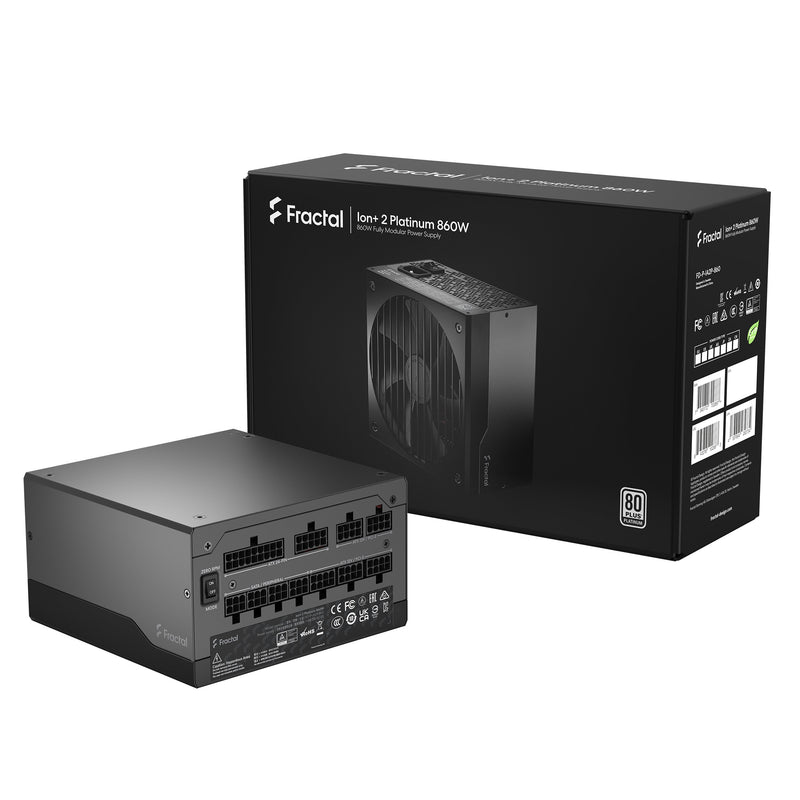 Fractal Design Ion+ 2 Platinum 860W Fully Modular Power Supply (FD-P-IA2P-860)