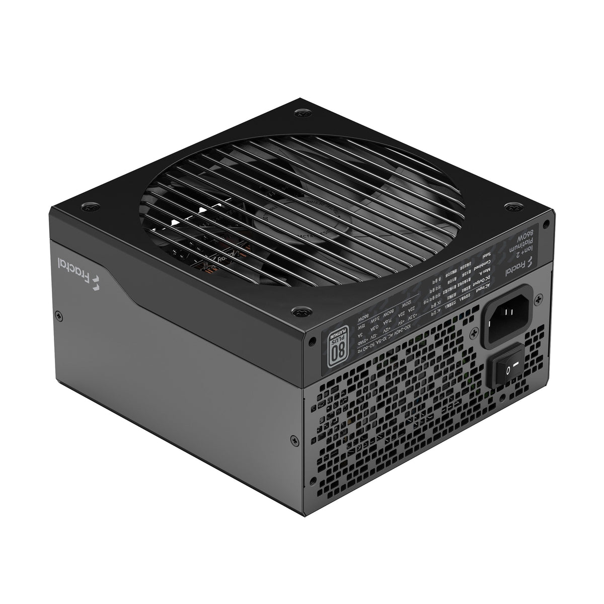 Fractal Design Ion+ 2 Platinum 860W Fully Modular Power Supply (FD-P-IA2P-860)
